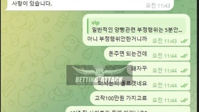 VIP 먹튀확정