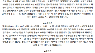 5월 7일 08:45 MLB 세인트루이스 : 뉴욕메츠 MLB분석