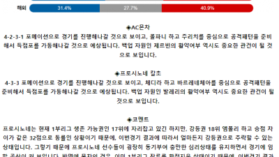 이탈리아 세리에A 5월 19일 22:00 AC 몬차 : 프로시노네 칼초