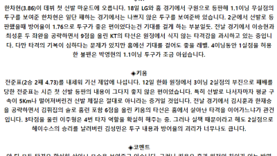 5월 24일 18:30 KBO KT : 키움
