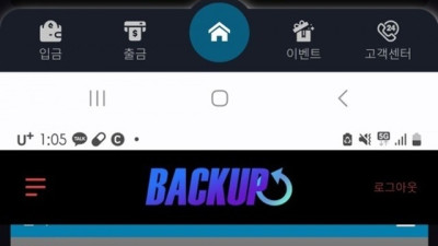 백업 먹튀 확정