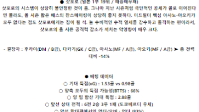 6월2일 도쿄베르디 삿포로 일본J리그분석 해외스포츠
