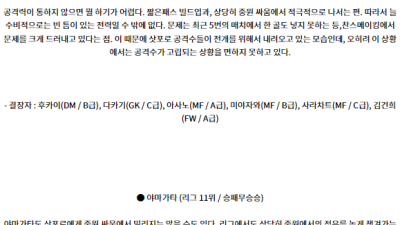 7월10일 일왕배컵 삿포로 야마가타 아시아축구분석 스포츠분석
