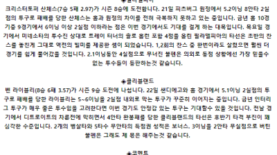 7월 27일 07:40 MLB 필라델피아 : 클리블랜드 MLB분석