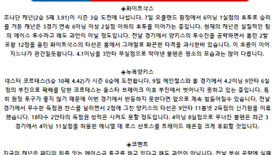 8월 14일 09:10 MLB 화이트삭스 : 뉴욕양키스 MLB분석
