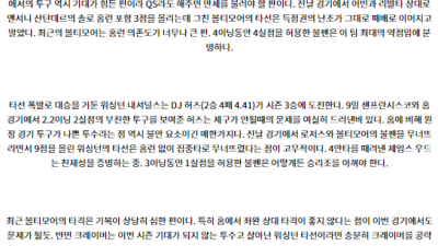 8월15일 07:35 MLB 볼티모어 워싱턴 해외야구분석 스포츠분석