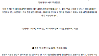 8월24일 잉글랜드챔피언쉽 헐시티 밀월 해외축구분석 스포츠분석