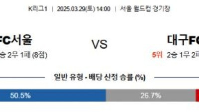 3월 29일 K리그1 3경기