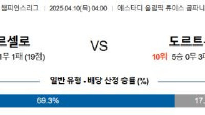 4월 10일 챔피언스리그 2경기