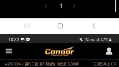 콘도르 먹튀 확정