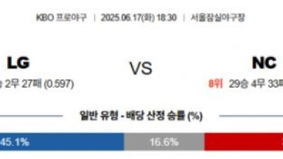 6월 17일 KBO 5경기