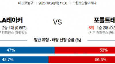 10월 28일 MLB 11경기