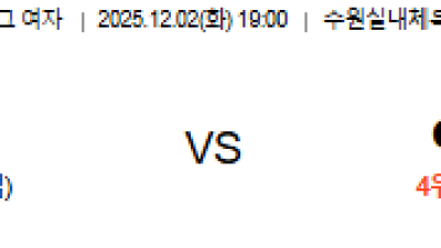 12월 2일 V리그 여자 1경기