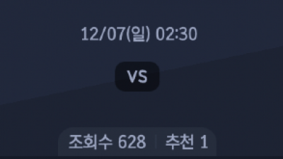 12월 7일 분데스리가 2경기