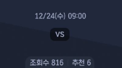 12월 24일 NBA 14경기
