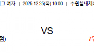 12월 25일 V리그 여자 1경기