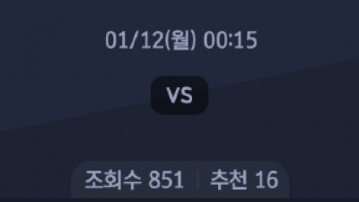 1월 12일 라리가 1경기