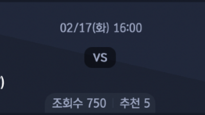 2월 17일 V리그 여자 1경기
