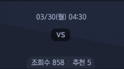 3월 30일 NBA 9경기