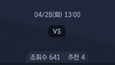4월 28일 NPB 6경기