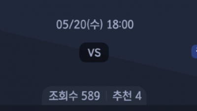 5월 20일 NPB 5경기