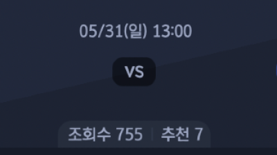 5월 31일 NPB 6경기