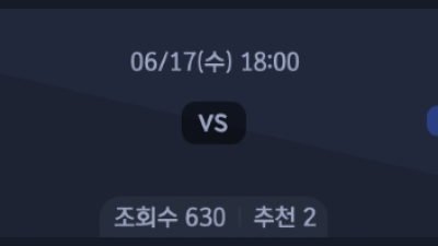 6월 17일 NPB 1경기