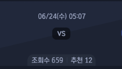 6월 24일 MLB 15경기